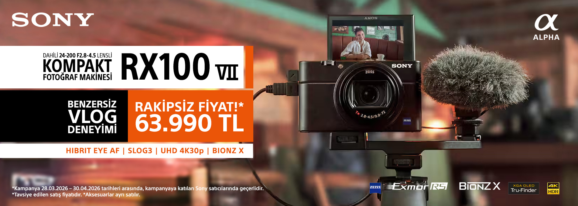 Sony RX100 VII Kampanya