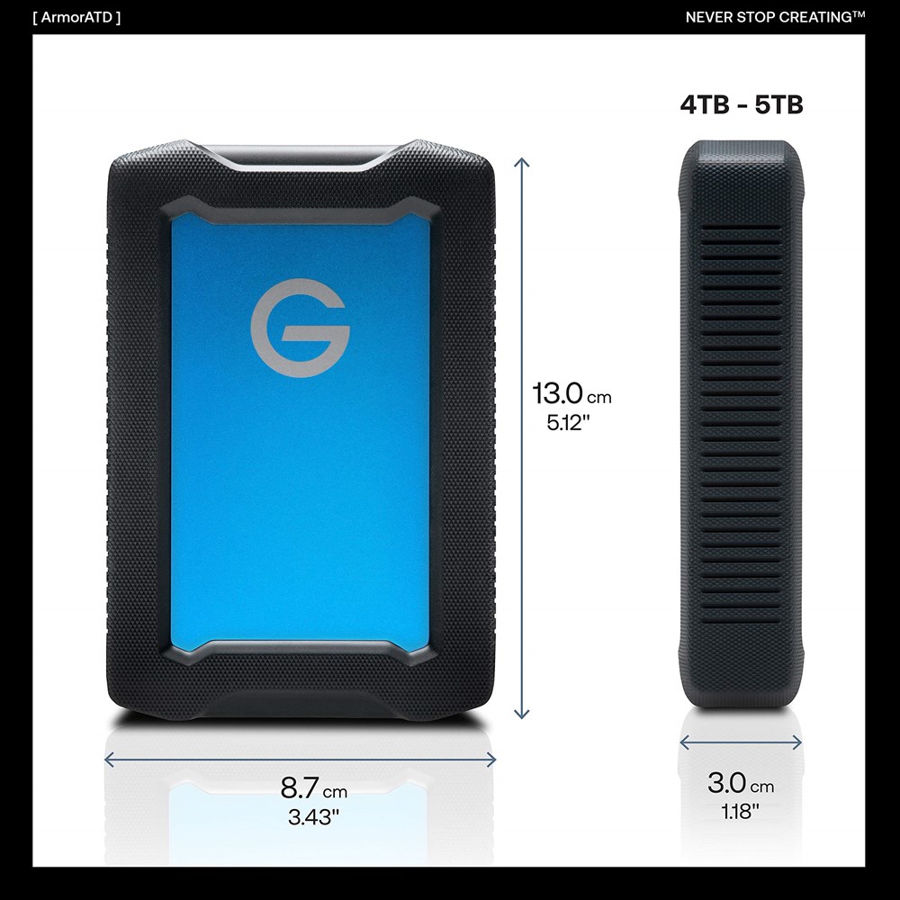 1TB ArmorATD USB 3.1 Taşınabilir Sabit Disk