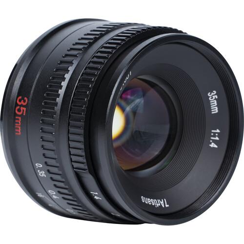 7Artisans 35mm f/1.4 Lens for FUJIFILM X (Black)