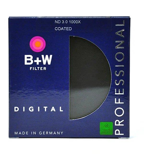 B+W 52mm 110E ND3.0 NEUTRAL DENSITY 1000X FİLTRE