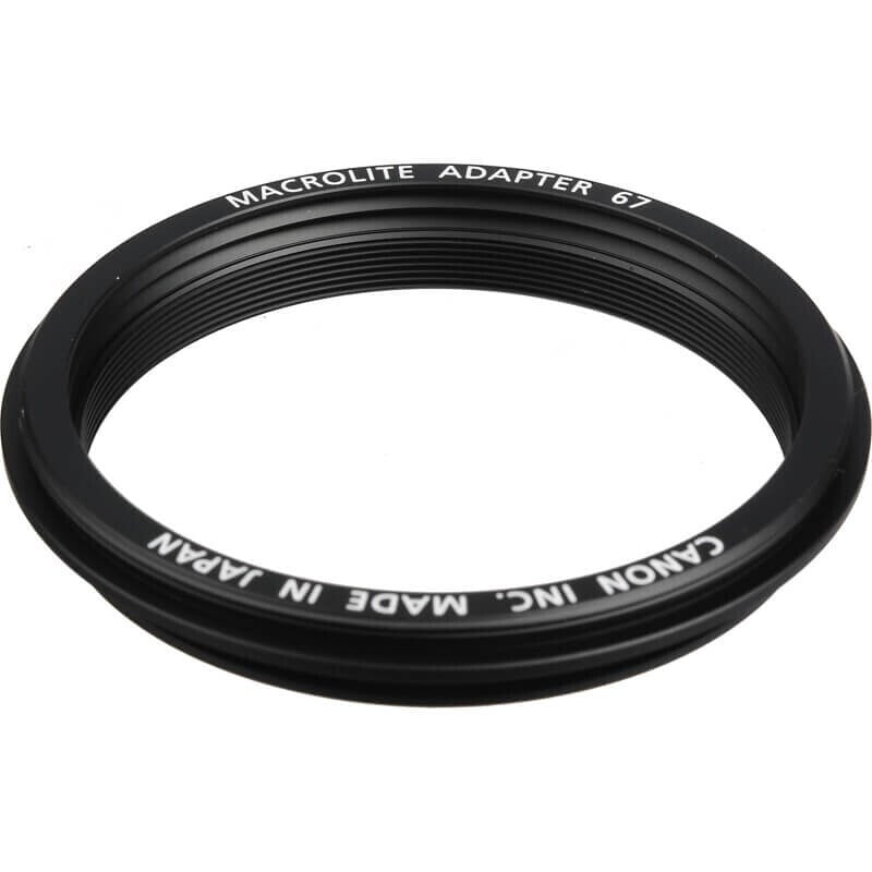 Canon 67 Macrolite Adaptör