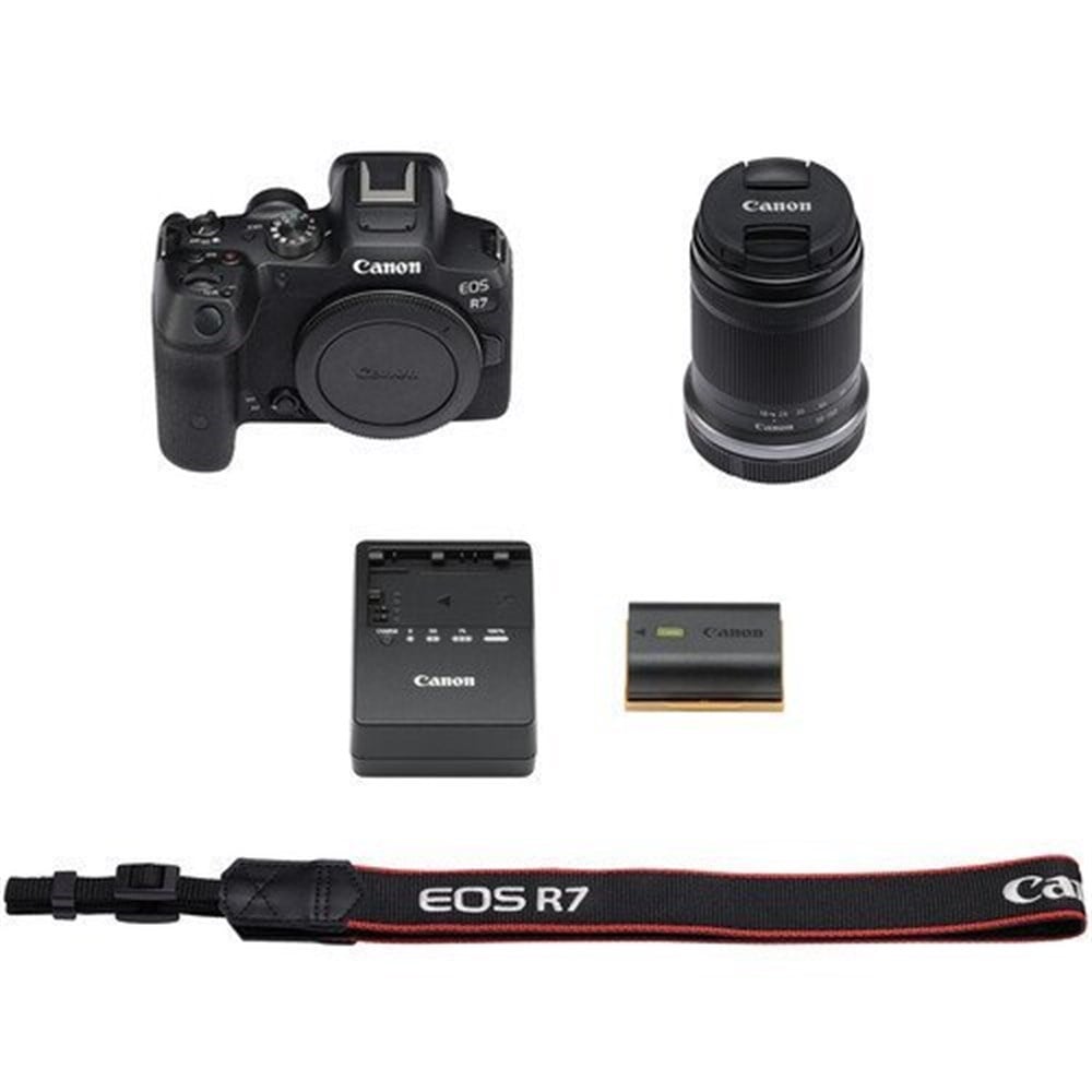 Canon EOS R7 18-150mm Lens + Mount Adaptör
