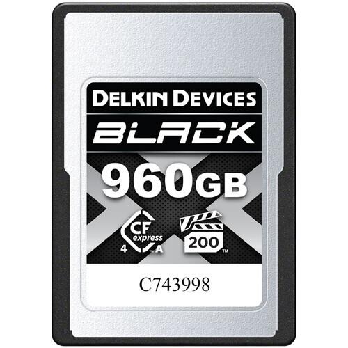Delkin Devices 960GB BLACK CFexpress Type A 4.0 Hafıza Kartı