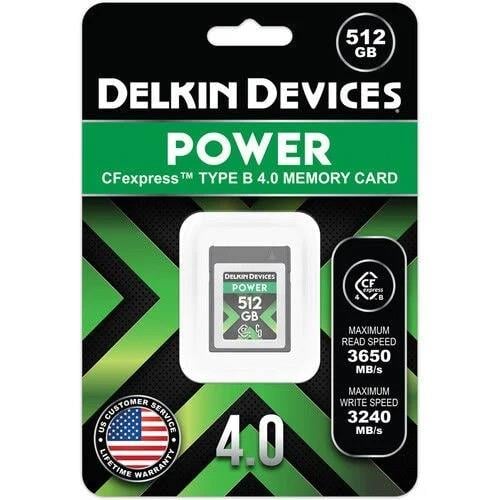 DELKIN POWER TYPE B 512GB CFeB 4.0 Hafıza Kartı
