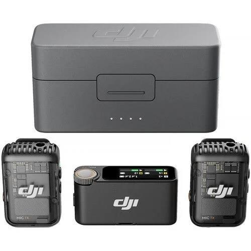 DJI Mic 2 - 2 Kişilik Kompakt Dijital Kablosuz Mikrofon Sistemi (Ön Sipariş)