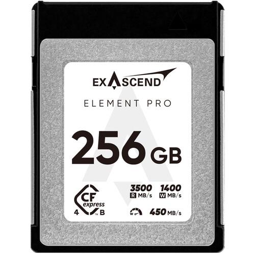 Exascend 256GB Element Pro CFexpress 4.0 Type B Hafıza Kartı