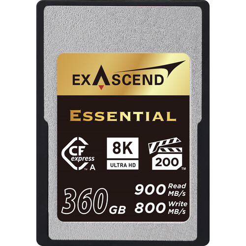 Exascend 360GB Essential Series CFexpress Type A Hafıza Kartı