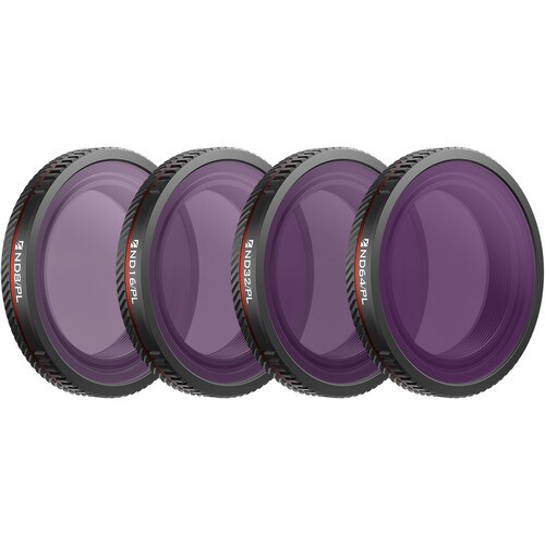 Freewell 4-Pack Bright Day ND/PL Filters for DJI Osmo Nano