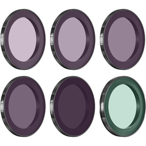Freewell All-Day Filter Kit for DJI Osmo Action 4 and 5 (6-Pack)
