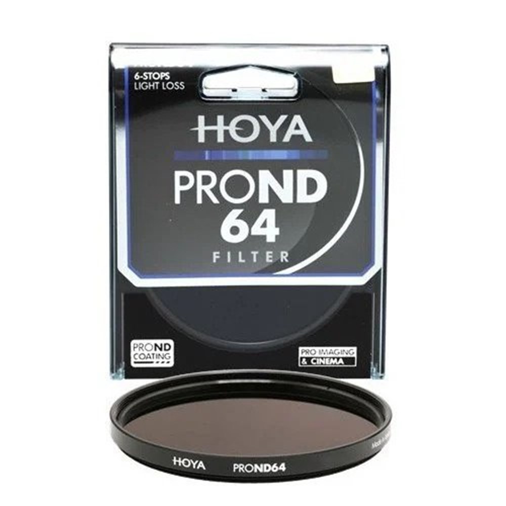Hoya 82mm Pro ND 64 Filtre (6 Stop)