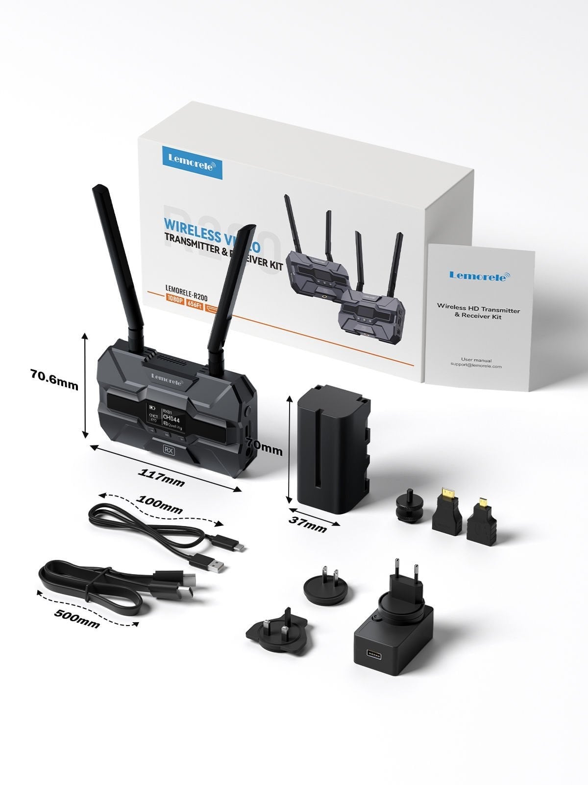 Lemorele R200 Wireless Görüntü Aktarıcı