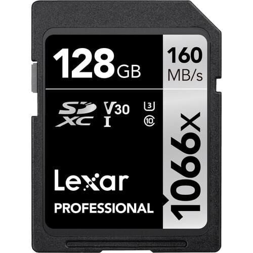 Lexar 128GB Professional 1066x UHS-I SDXC Hafıza Kartı