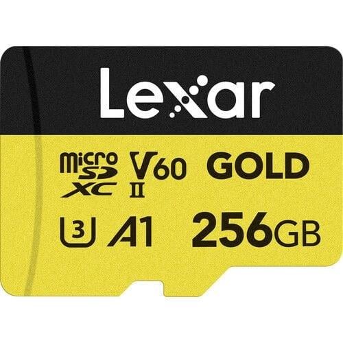 Lexar 256GB 280 mb/s Gold Serisi Micro SD Hafıza Kartı
