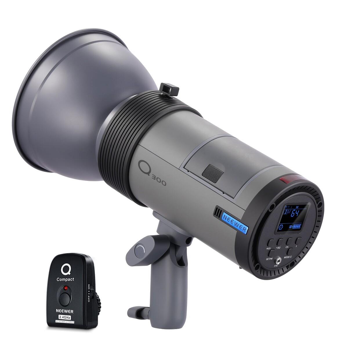 Neewer Q300 300W TTL Akülü Paraflaş