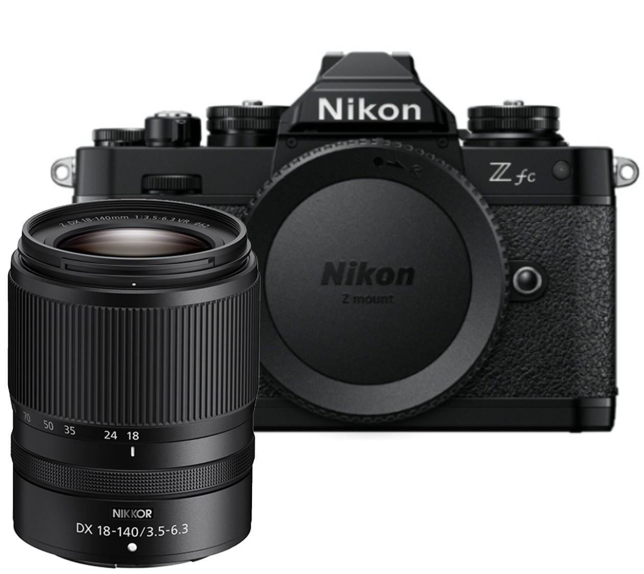 Nikon Z fc Body + NIKKOR Z DX 18-140mm f/3.5-6.3 VR Lens