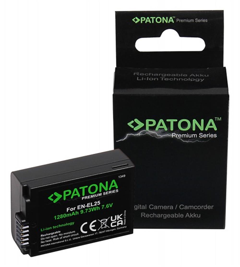 PATONA Premium Battery EN-EL25 f. Nikon Z30 Z50 Z fc