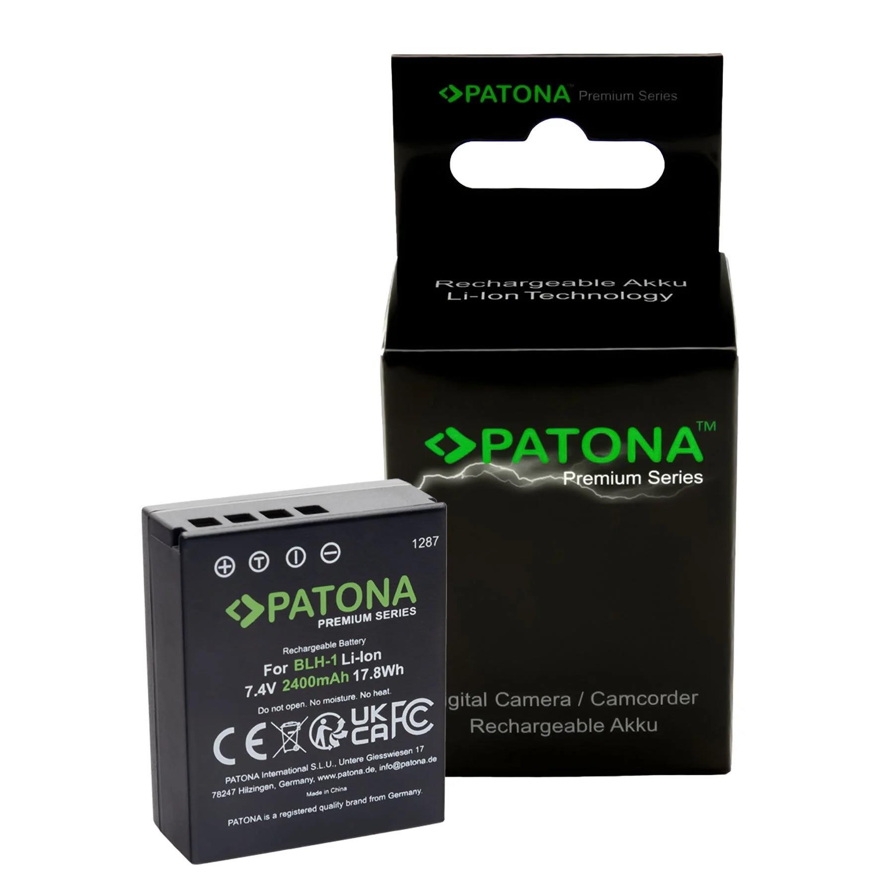 PATONA Premium Battery Olympus BLH-1 
