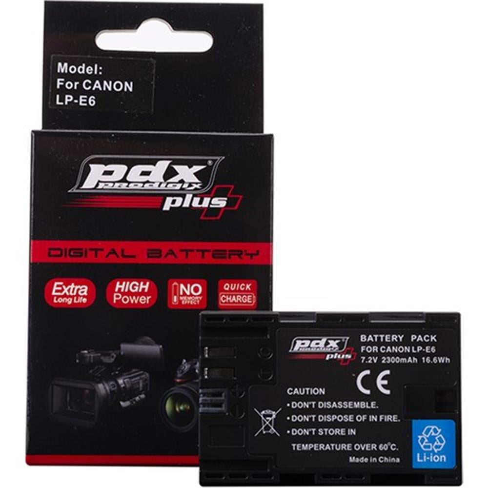 PDX Plus Batarya Canon LP-E6