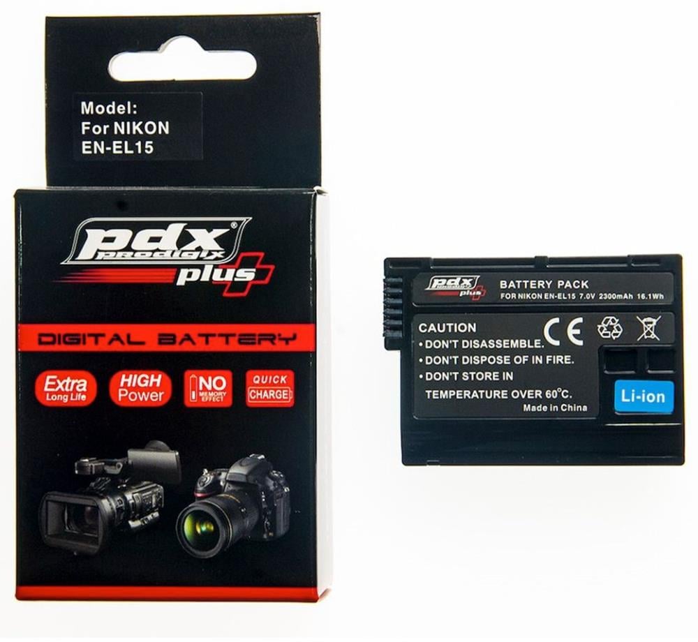 PDX Plus Batarya Nikon EN-EL15B