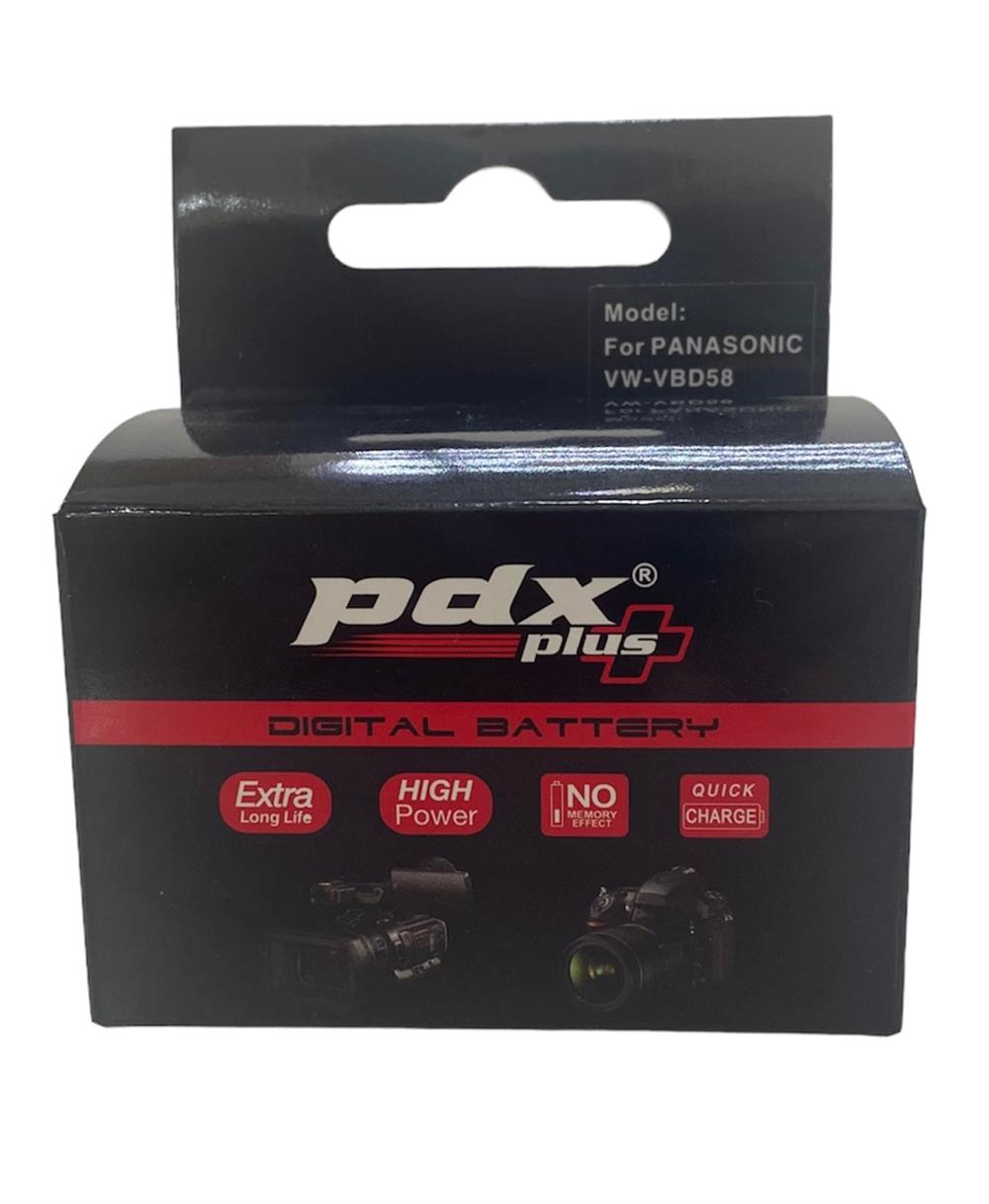 PDX Plus Batarya Panasonic VBD58