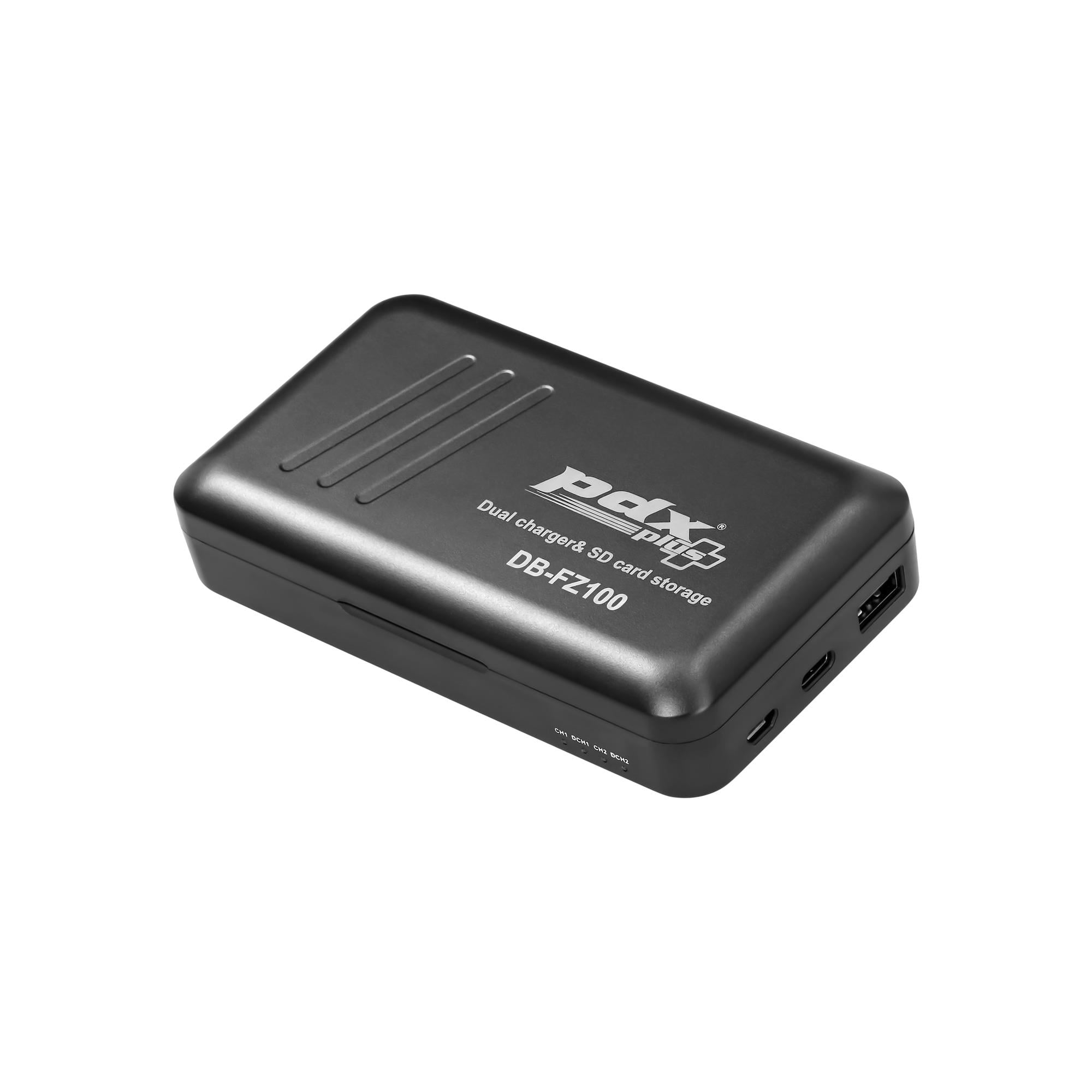 PDX Plus for Sony NP FZ100 2'li Şarj ve SD Kart Kutusu