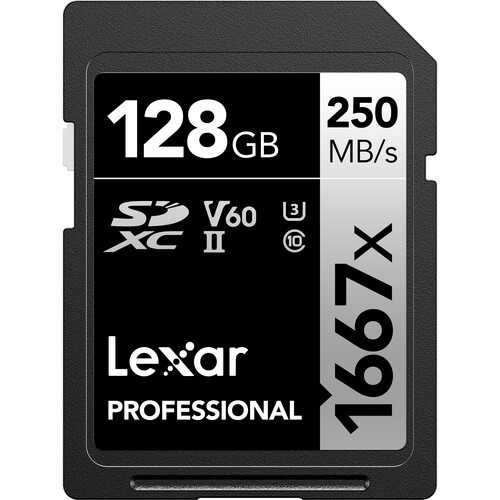 Professional 128GB 1667x SDXC UHS-II SD Hafıza Kartı