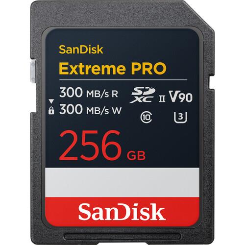 SanDisk 256GB Extreme PRO UHS-II SDXC Hafıza Kartı