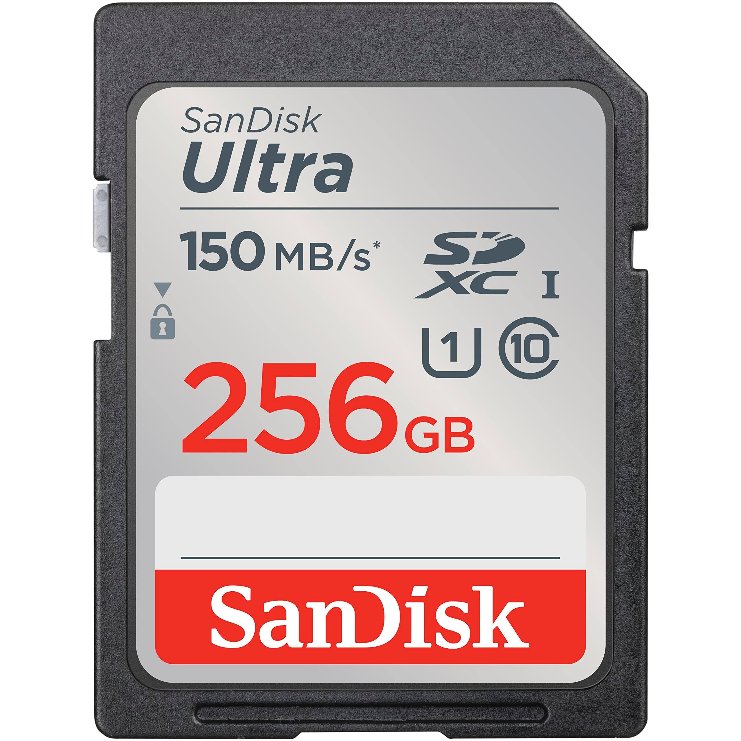SanDisk 256GB Ultra SDHC UHS-I Class 10 Hafıza Kartı