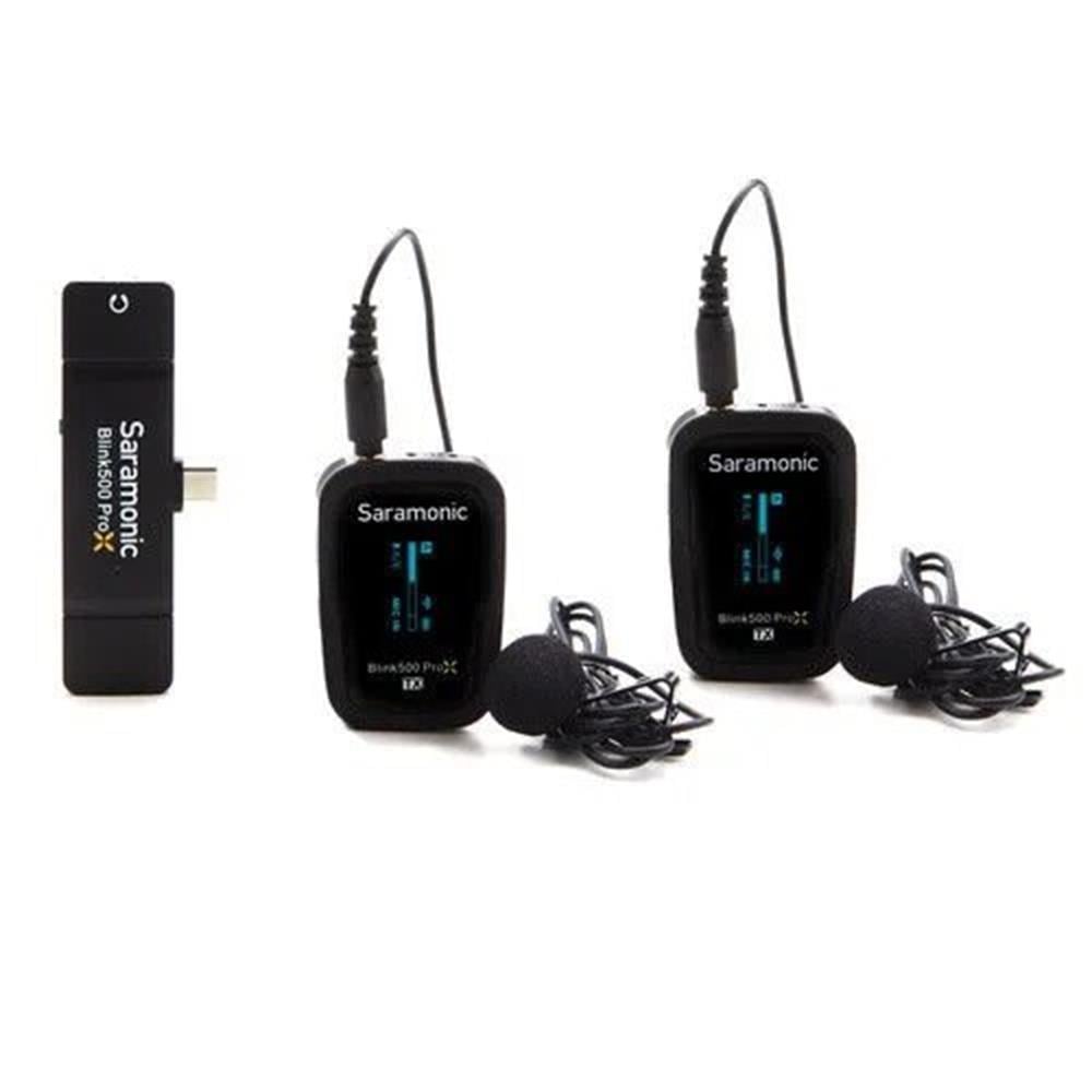 Saramonic Blink 500 ProX B6 USB-C 2,4 GHz İkili Yaka Mikrofonu