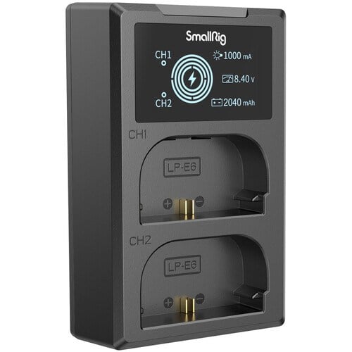 SmallRig 4084 LP-E6NH Canon İkili Şarj Cihazı