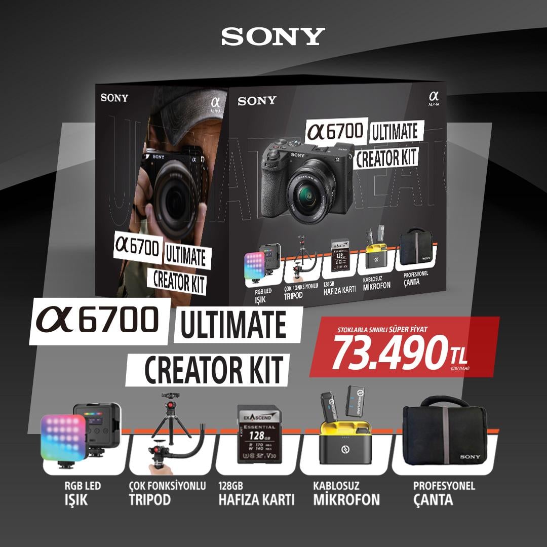 Sony A6700 Ultimate Creator Kit