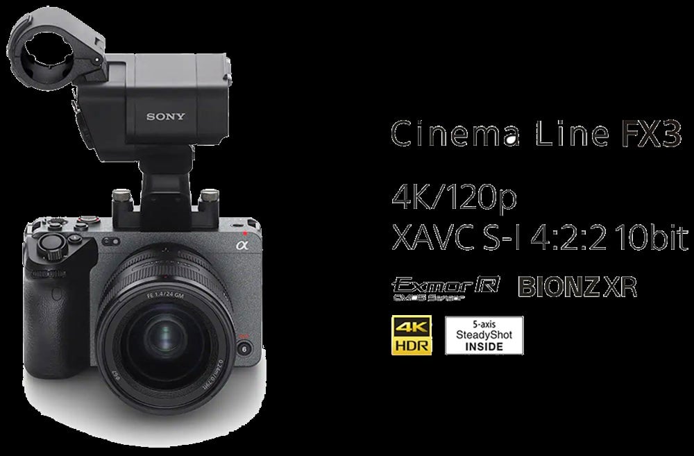 Sony FX3 Full-Frame Cinema Camera