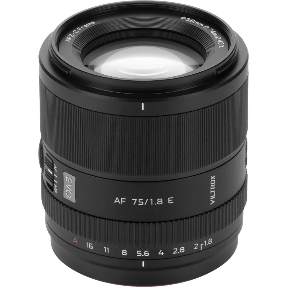 Viltrox AF 75mm F1.8 Evo Sony E Mount APS-C Lens
