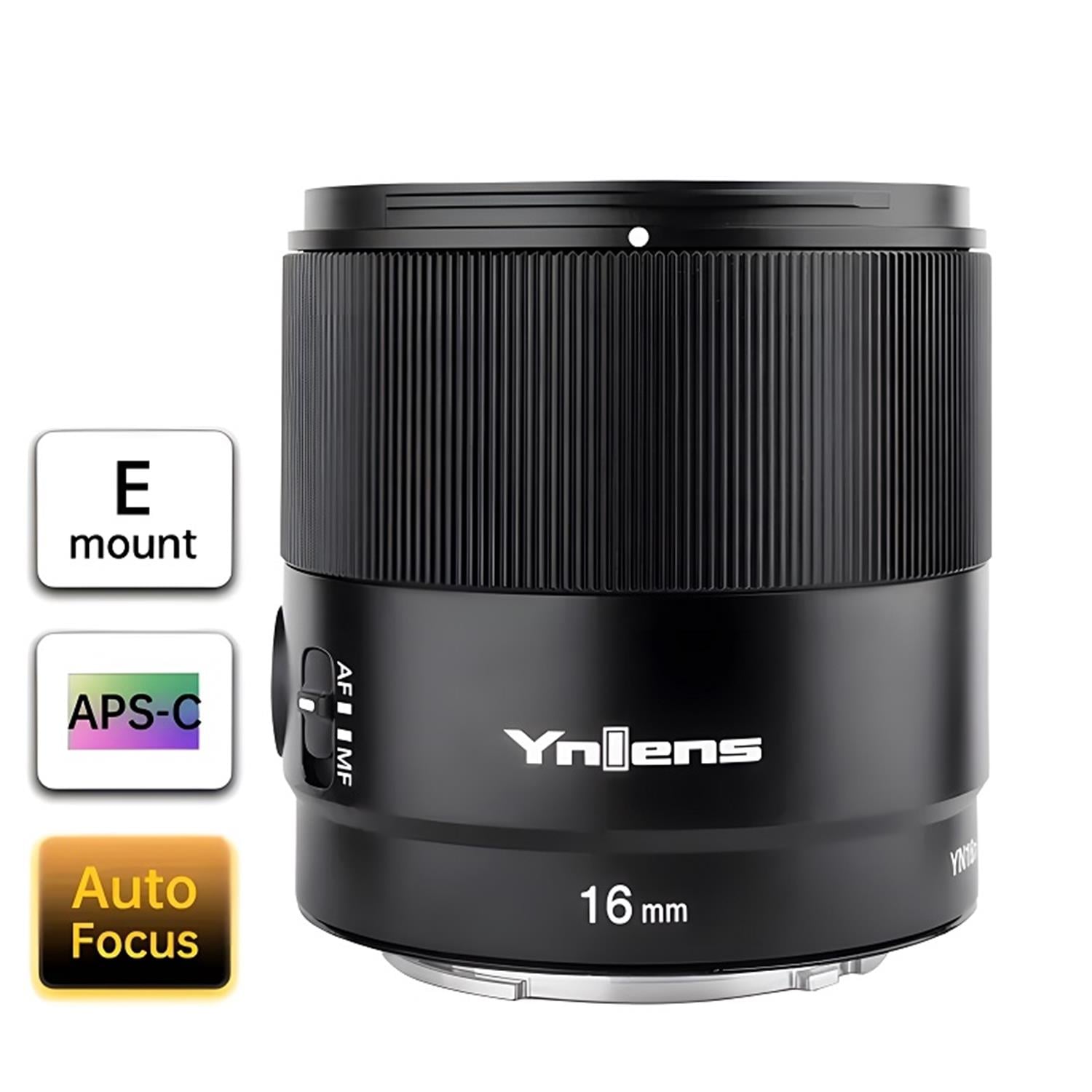 Yongnuo 16mm f/1.8S DA DSM APS-C Otofokus Lens (Sony E)