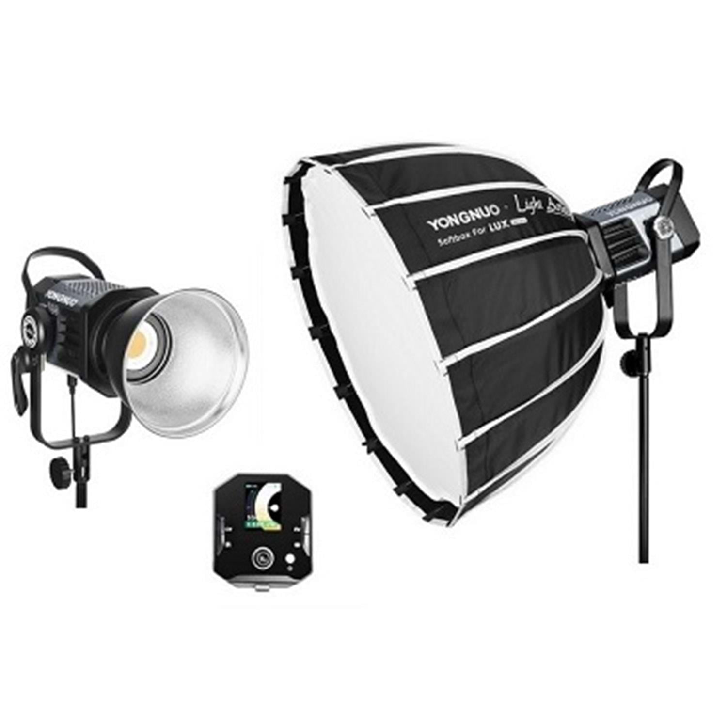 Yongnuo LUX160 Bi-Color 180W COB LED Video Işığı (Kit Versiyon)