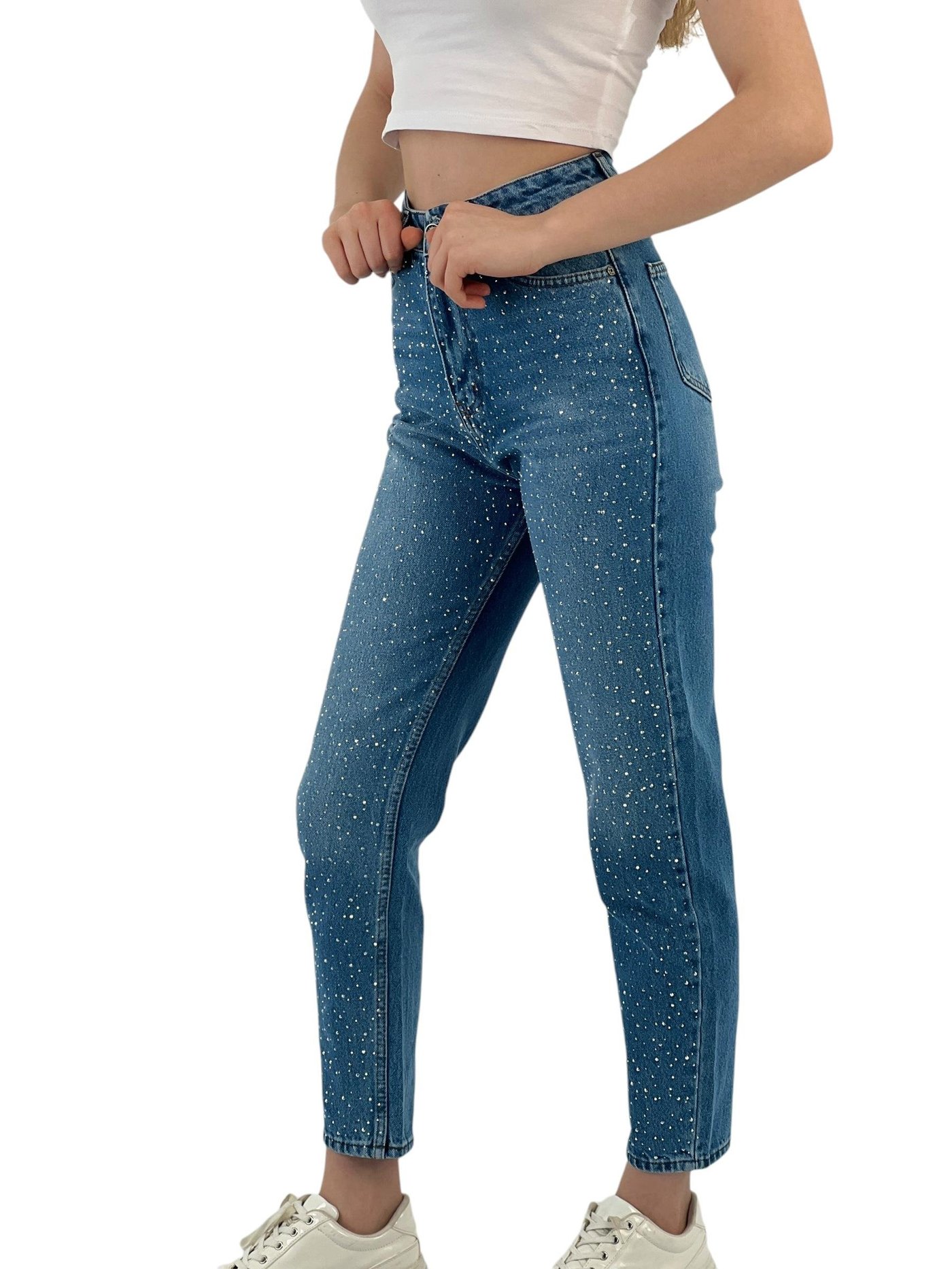 RHINESTONE JEANS