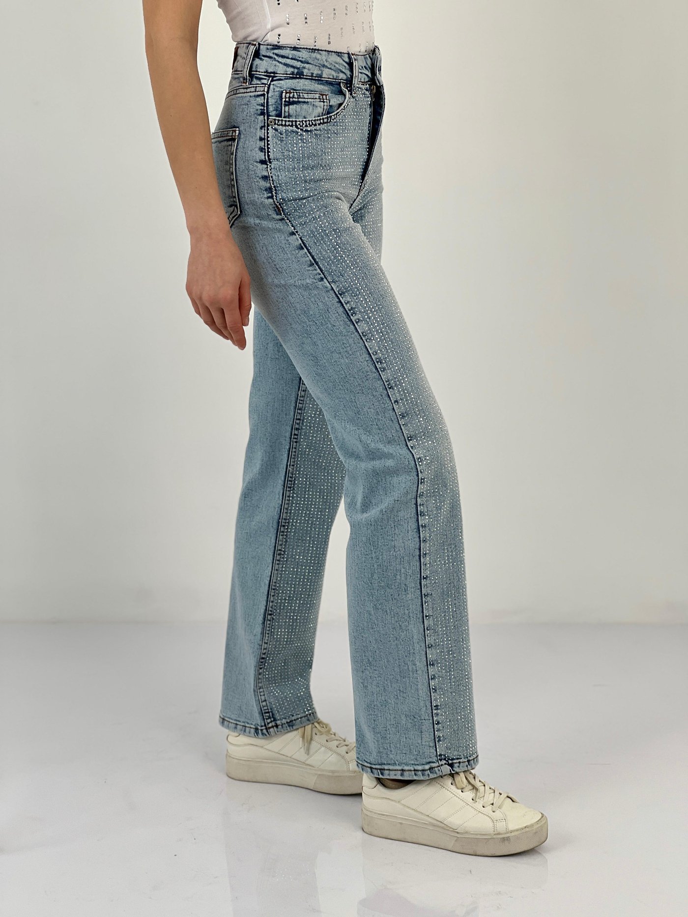 RHINESTONE JEANS