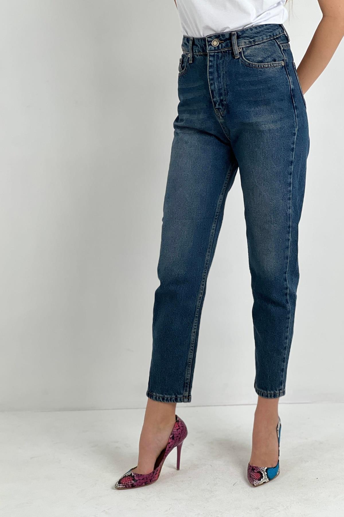 Kadın Yıkamalı Mom Jean - Tint Kadın Yıkamalı Mom Jean - Tint