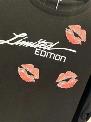 15510-58 T-SHIRT LIMITED EDITION BASKI+DUDAK BASKI