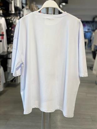 15677-7 T-SHIRT GÖZLÜKLÜ KÖPEK BASKILI