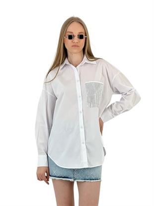 27317-4 GÖMLEK FULL TAŞ YAP.