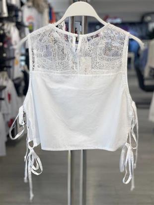 29752-1 Dantel Gömlek Çiçek Aksesuar