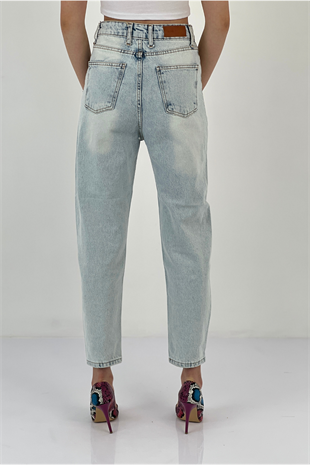 72738 DÜZ DENIM PANT BUZ