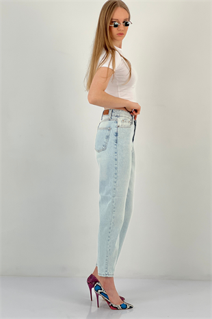 72738 DÜZ DENIM PANT BUZ