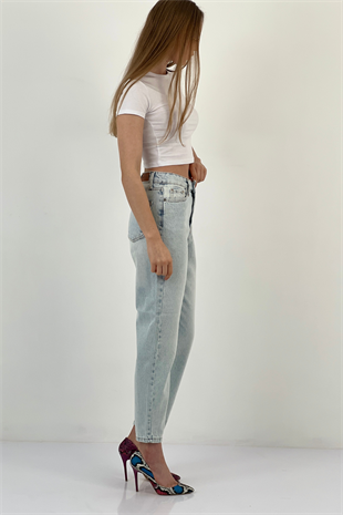 72738 DÜZ DENIM PANT BUZ