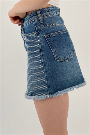 72764-12 DENIM ETEKTAŞ YAPIŞTIRMA