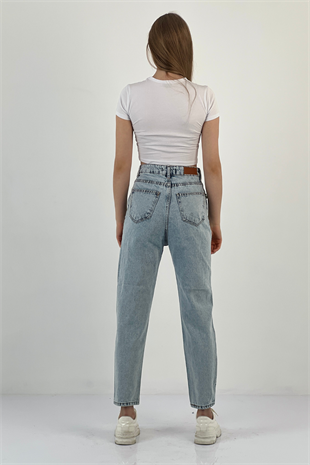 72791-5 LAZERLİ BUZ DENIM PANT DESEN 11