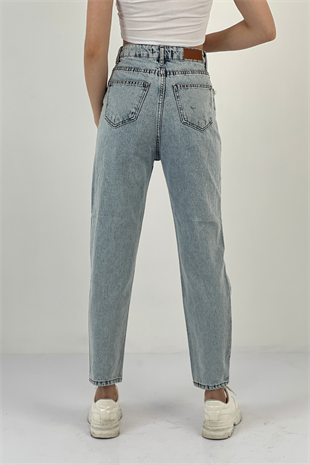 72791-5 LAZERLİ BUZ DENIM PANT DESEN 11
