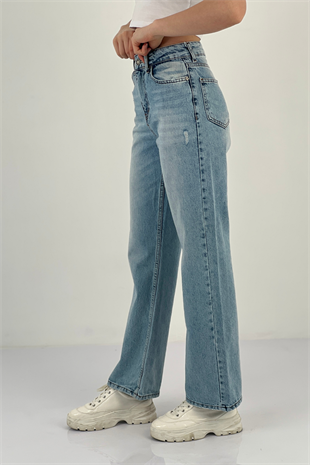75450 WIDE LEG DENİM