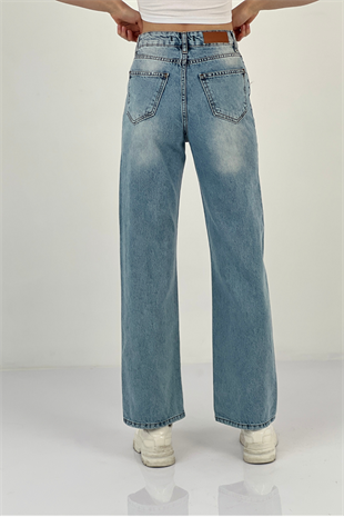 75450 WIDE LEG DENİM